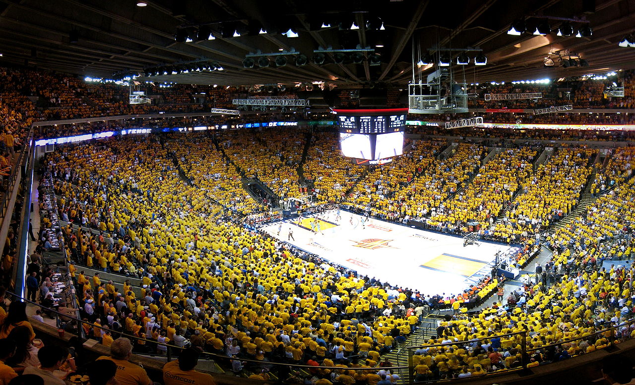 Церемония открытия нового сезона NBA Golden State Warriors