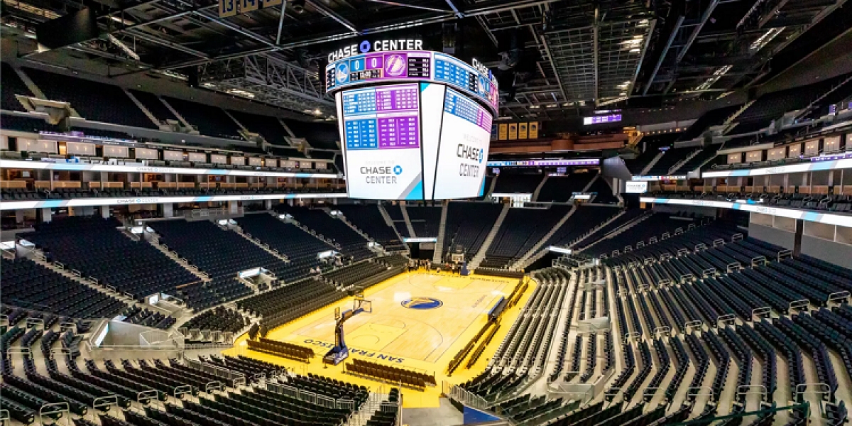 Потолочная ферма освещения для новой арены NBA Warriors 2019 - Chase Center